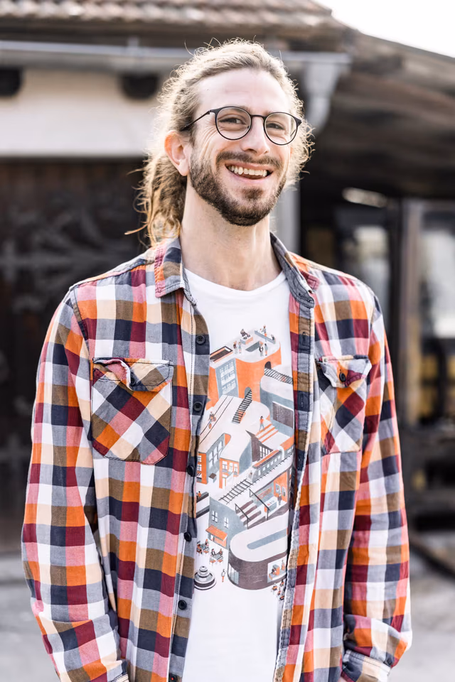 Tim, ein Frontend-Entwickler bei Schaltwerk Digital